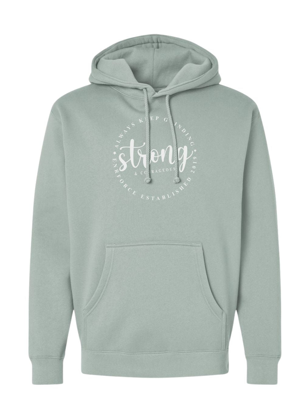 Ladies Strong & Courageous Hoodie