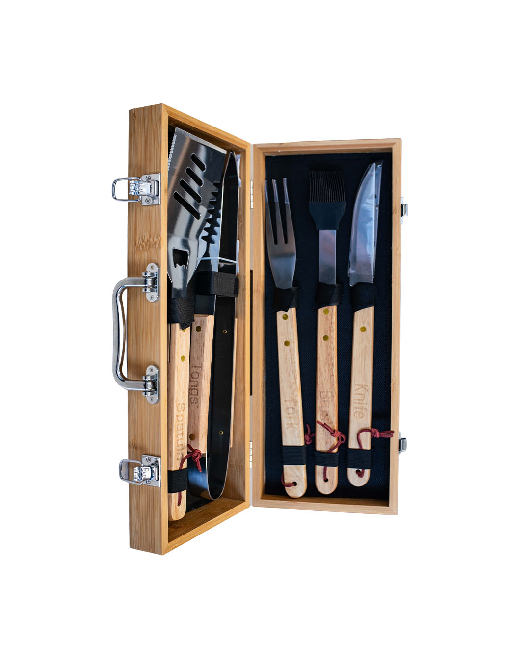 BBQ SET - 5pc Stainless