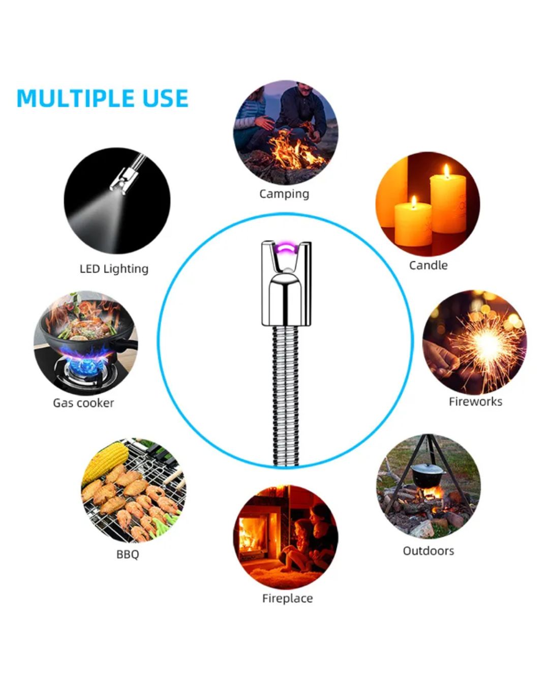 360 Degree Household Arc Lighter