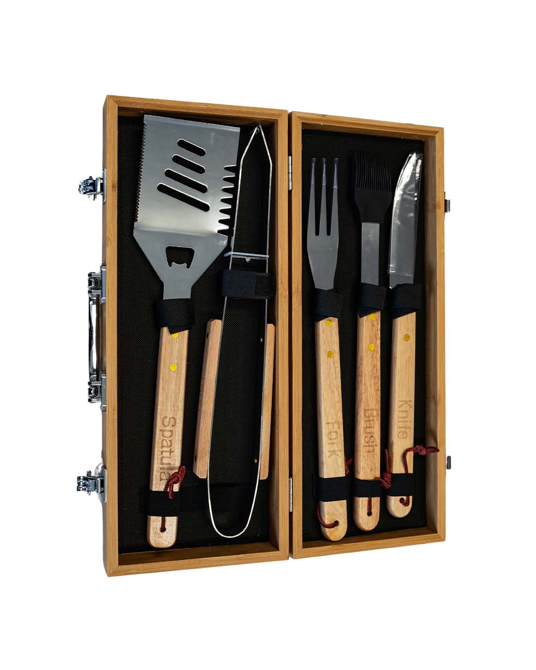 BBQ SET - 5pc Stainless