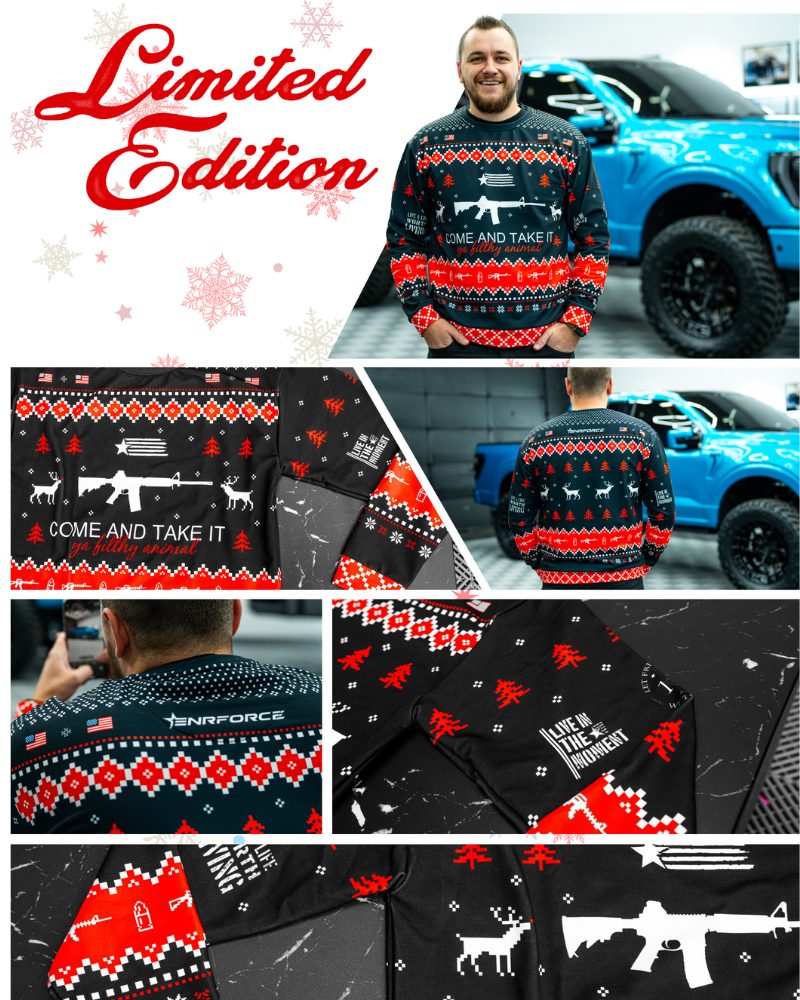 Come & Take It Christmas Sweater.