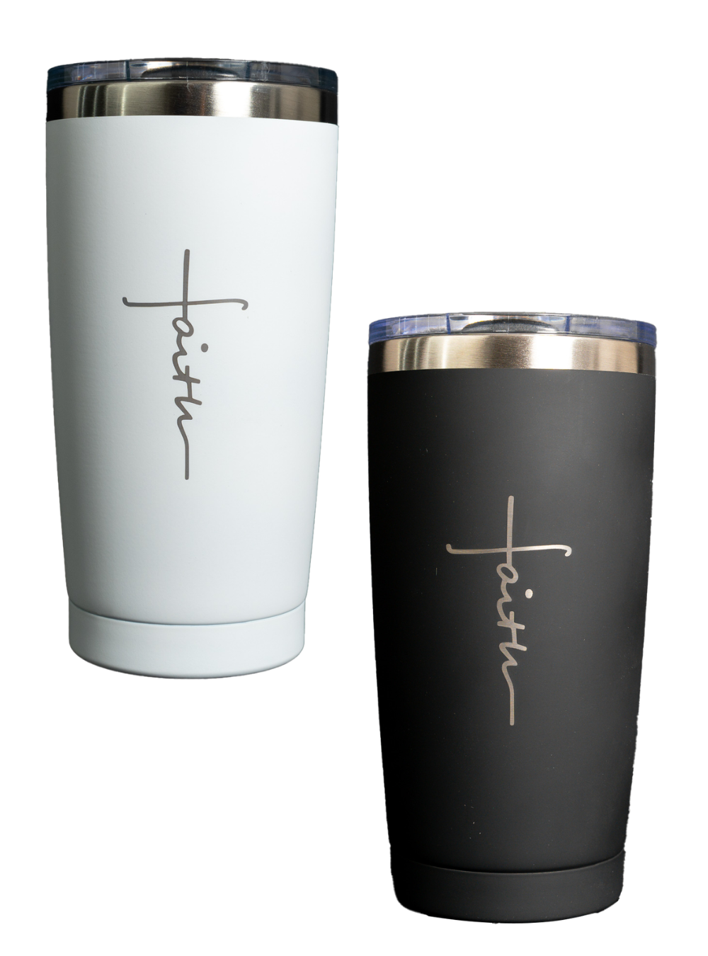 20 OZ Soft Matte Faith Tumbler