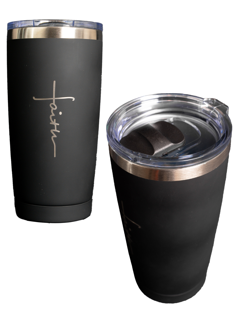 20 OZ Soft Matte Faith Tumbler