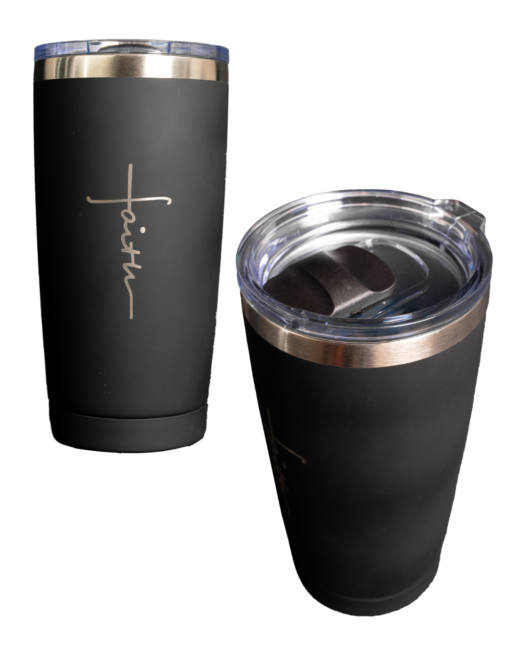 20 OZ Soft Matte Faith Tumbler