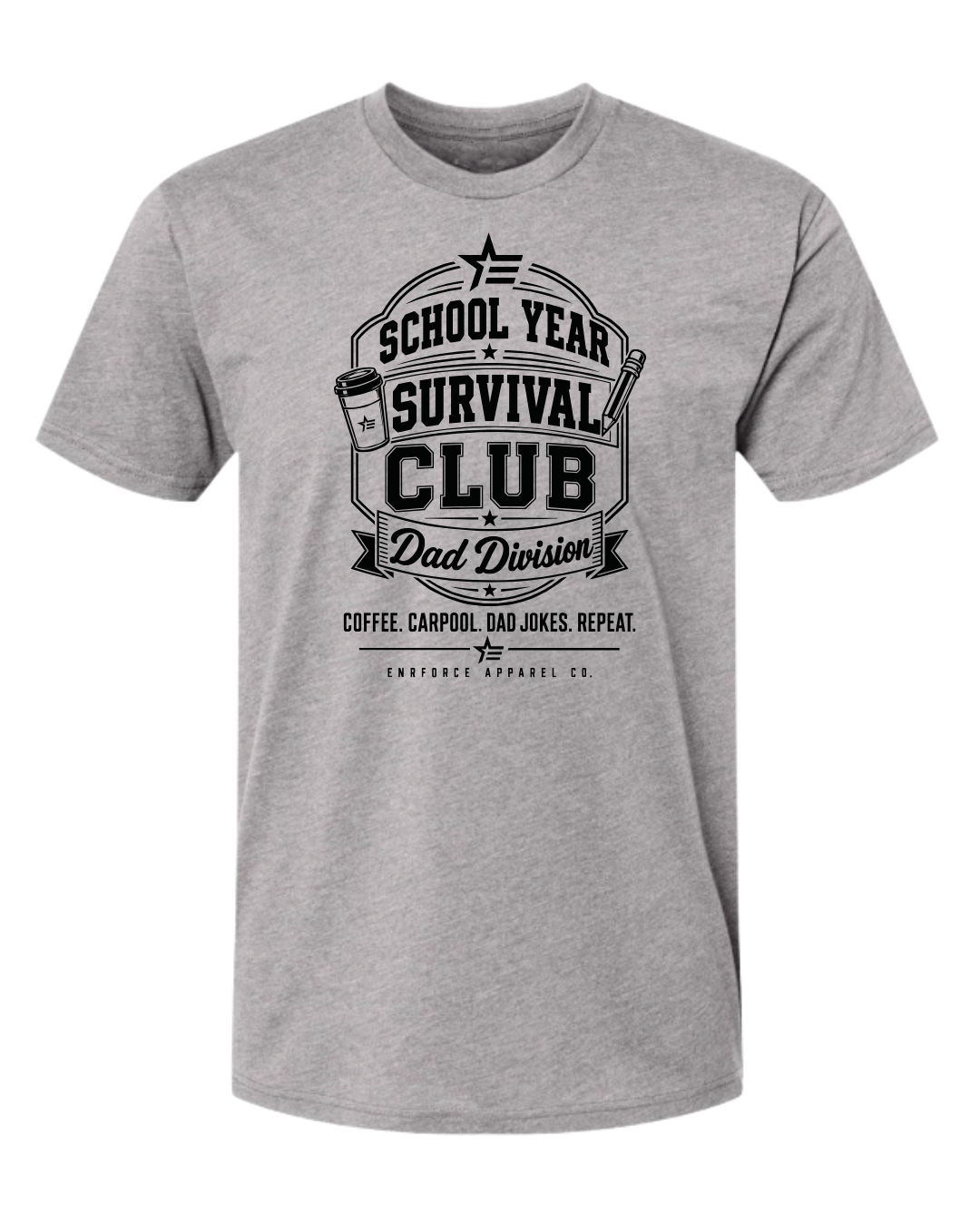 School Year Survival Club Tee - Dad Division
