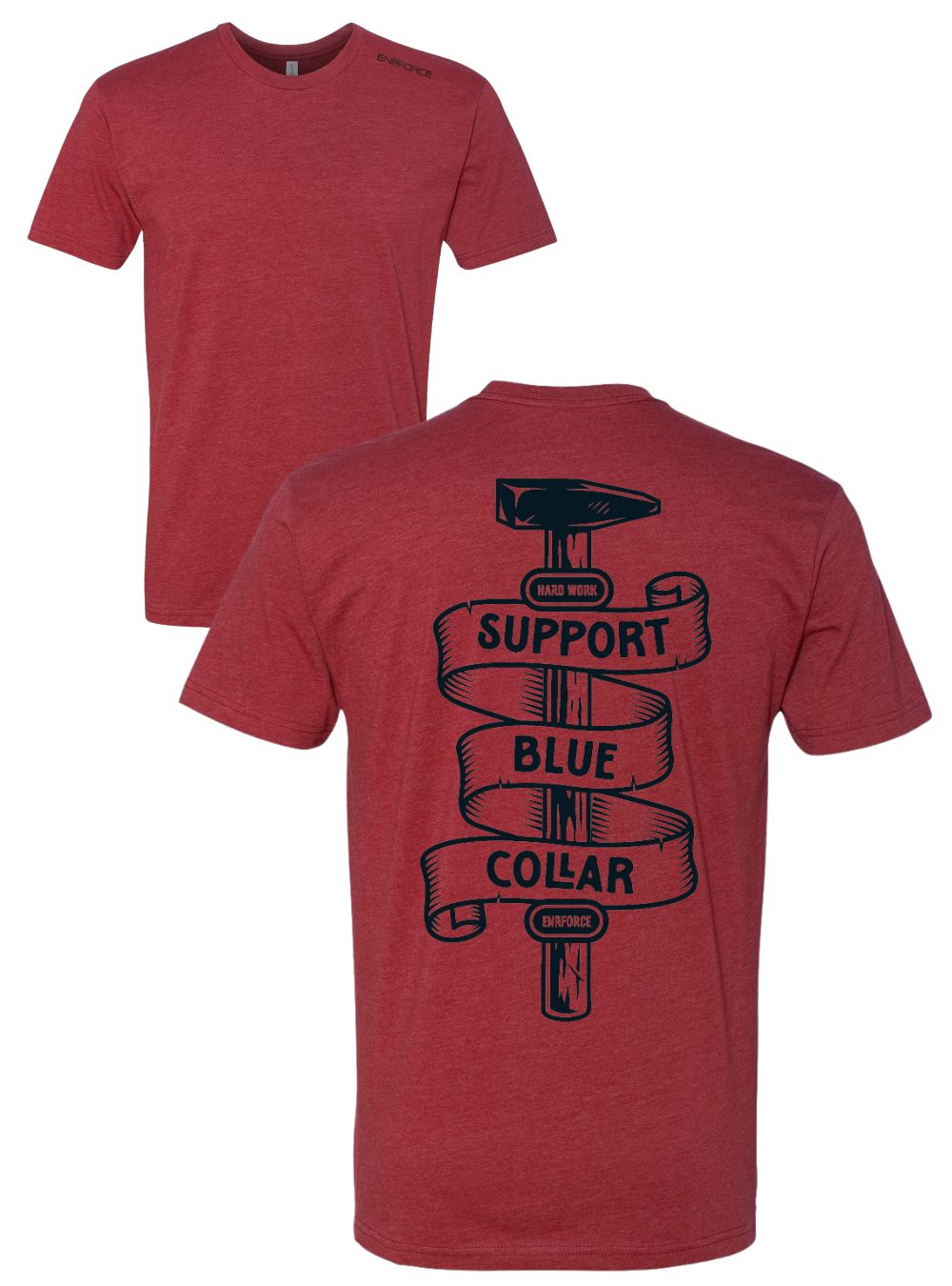 Support Blue Collar Tee
