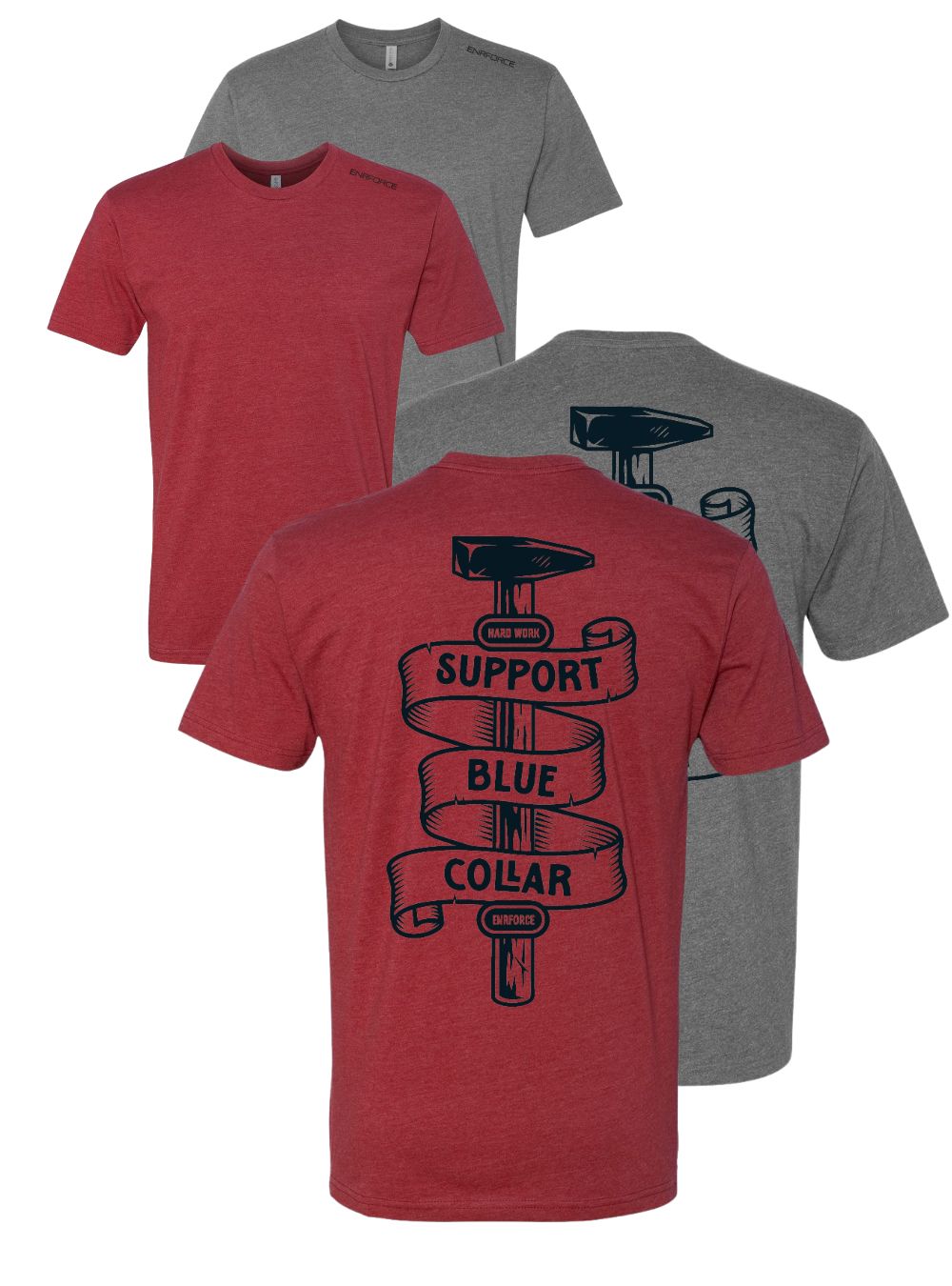 Support Blue Collar Tee