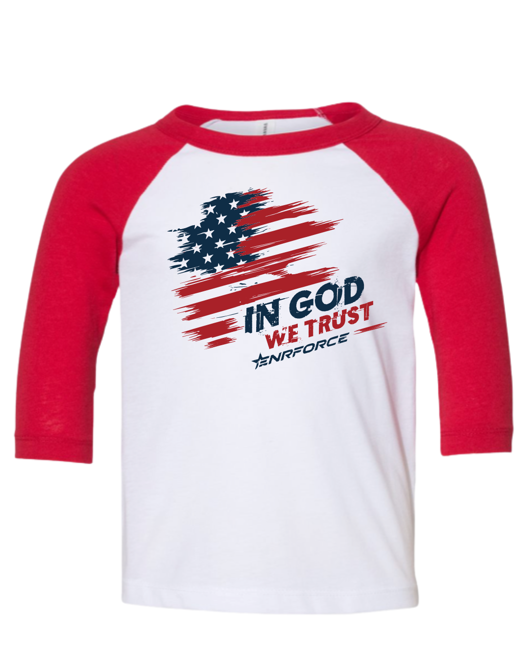 Toddler In God We Trust Tee 2T-5T