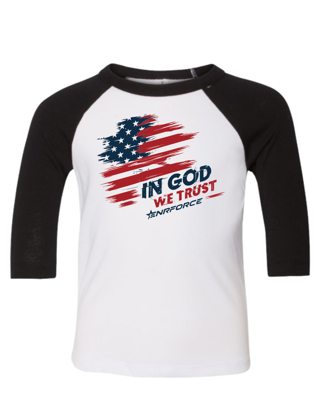 Toddler In God We Trust Tee 2T-5T