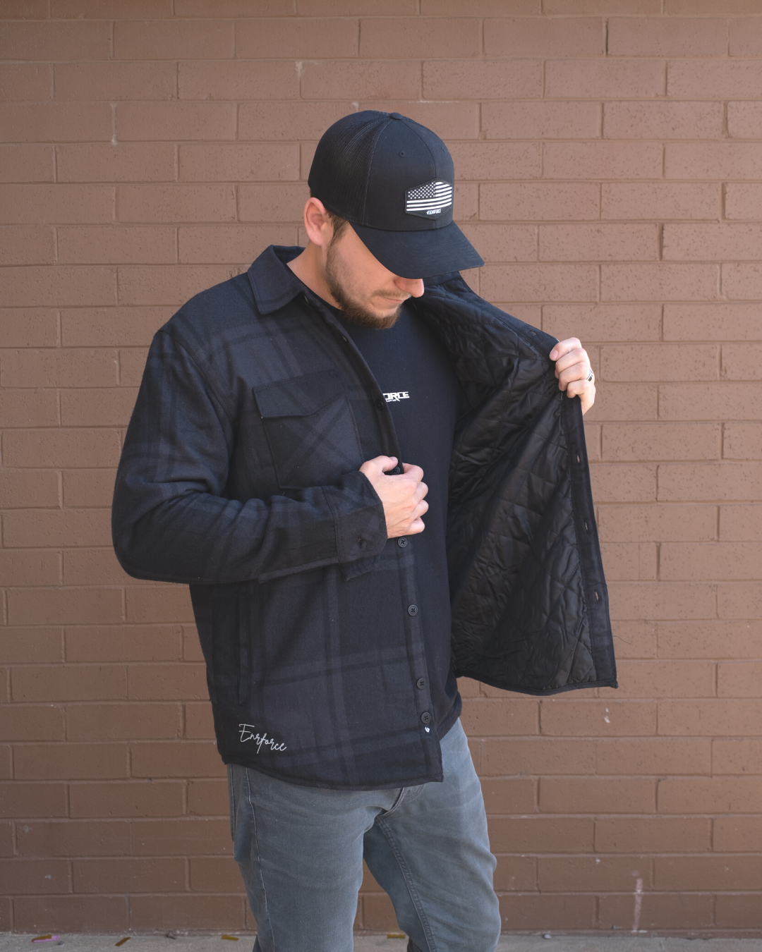 Quilted Flannel Jacket