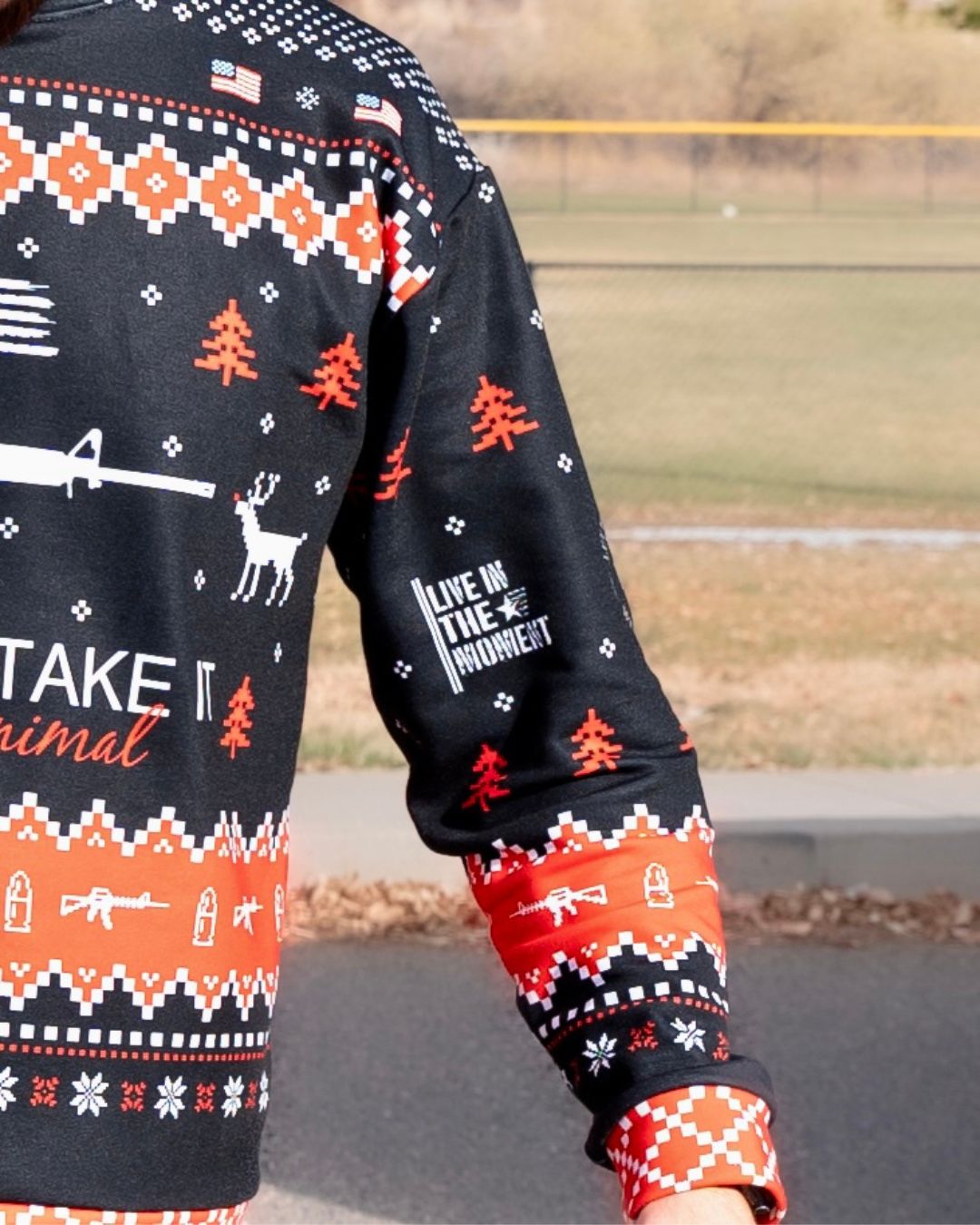 Come & Take It Christmas Sweater.