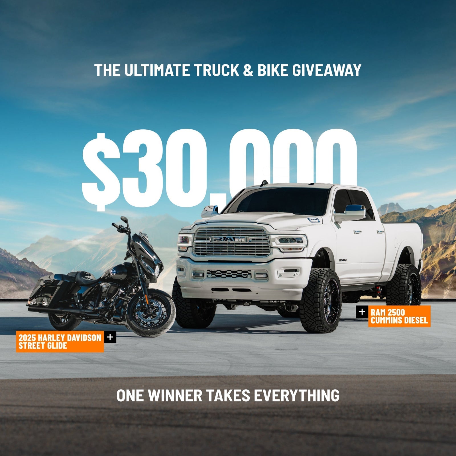 🚨 ENR 74 Is Live: The Ultimate Truck & Bike Giveaway