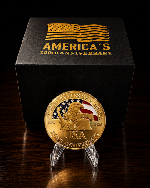 Limited Edition 250th Gold Coin - ENRFORCE