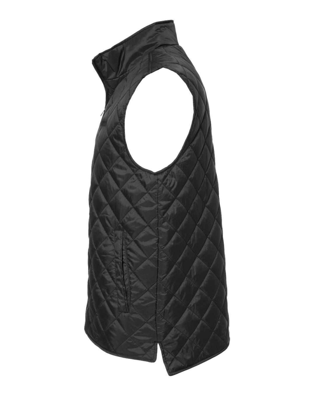 Quilted Embroidered Vest