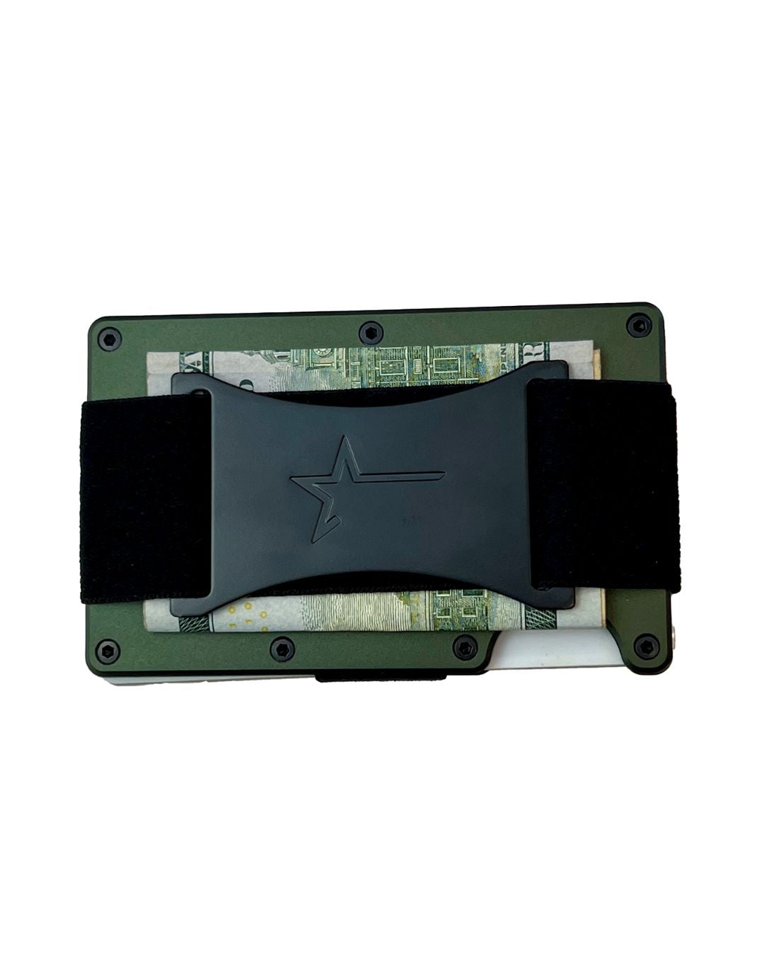 Matte Olive Aluminum Wallet