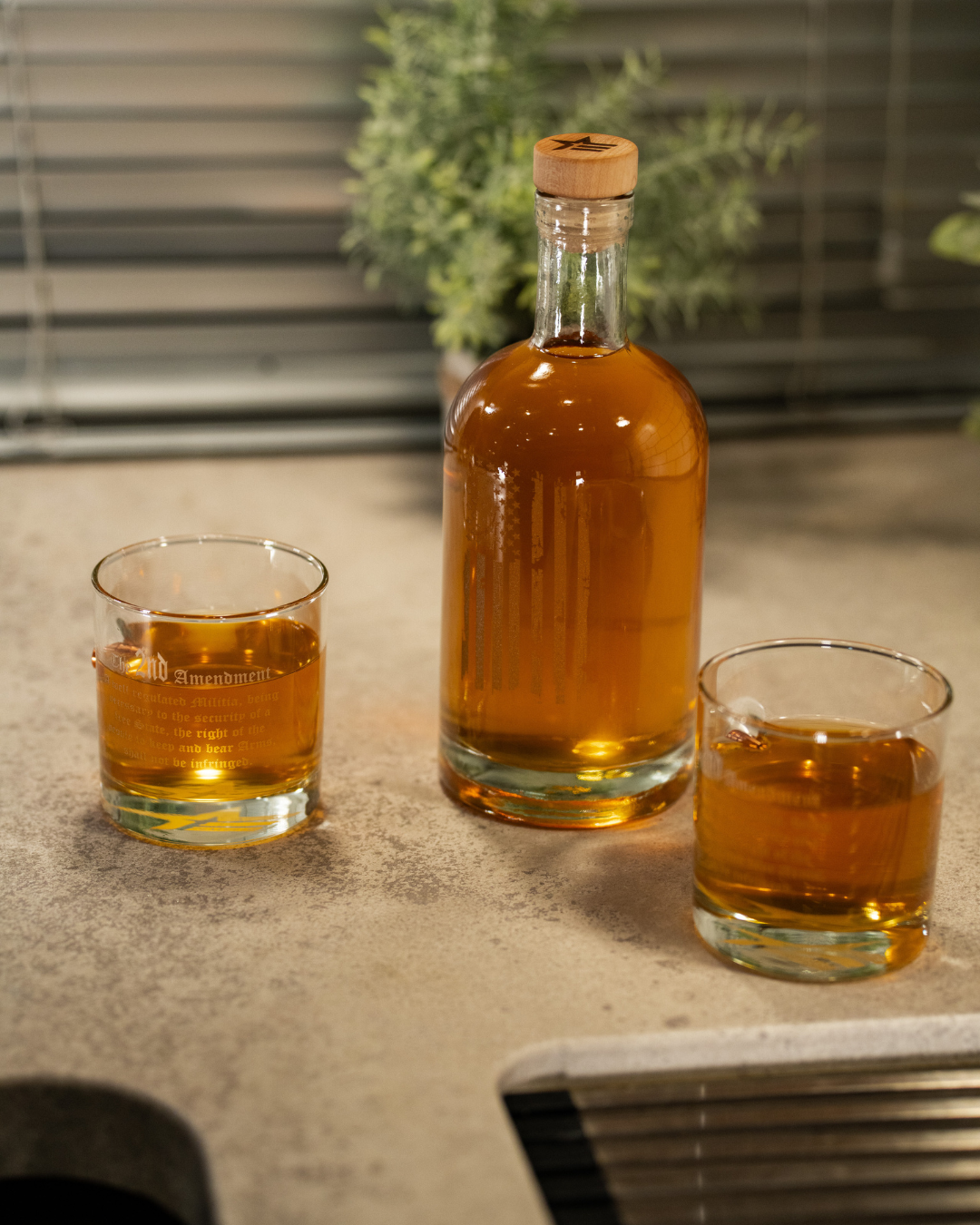 Liberty &amp; Lead Decanter Set