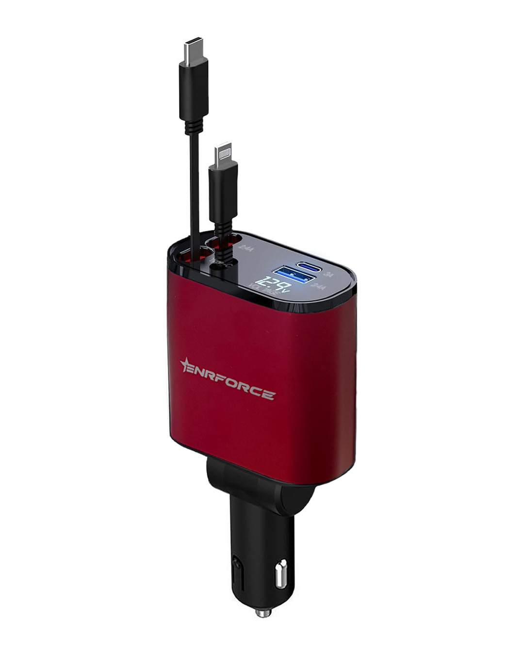 4 in 1 Car Charging Port