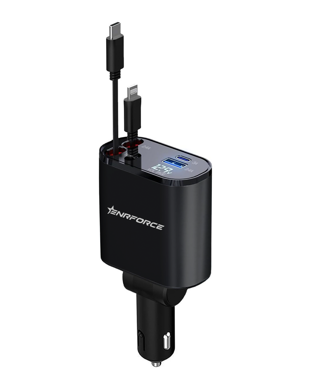 4 in 1 Car Charging Port
