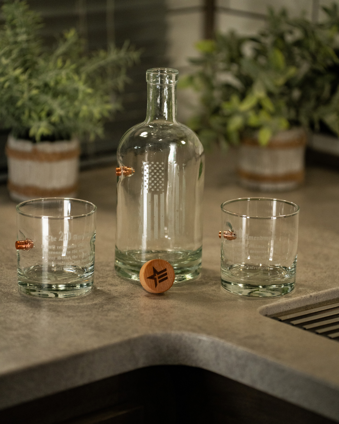 Liberty &amp; Lead Decanter Set