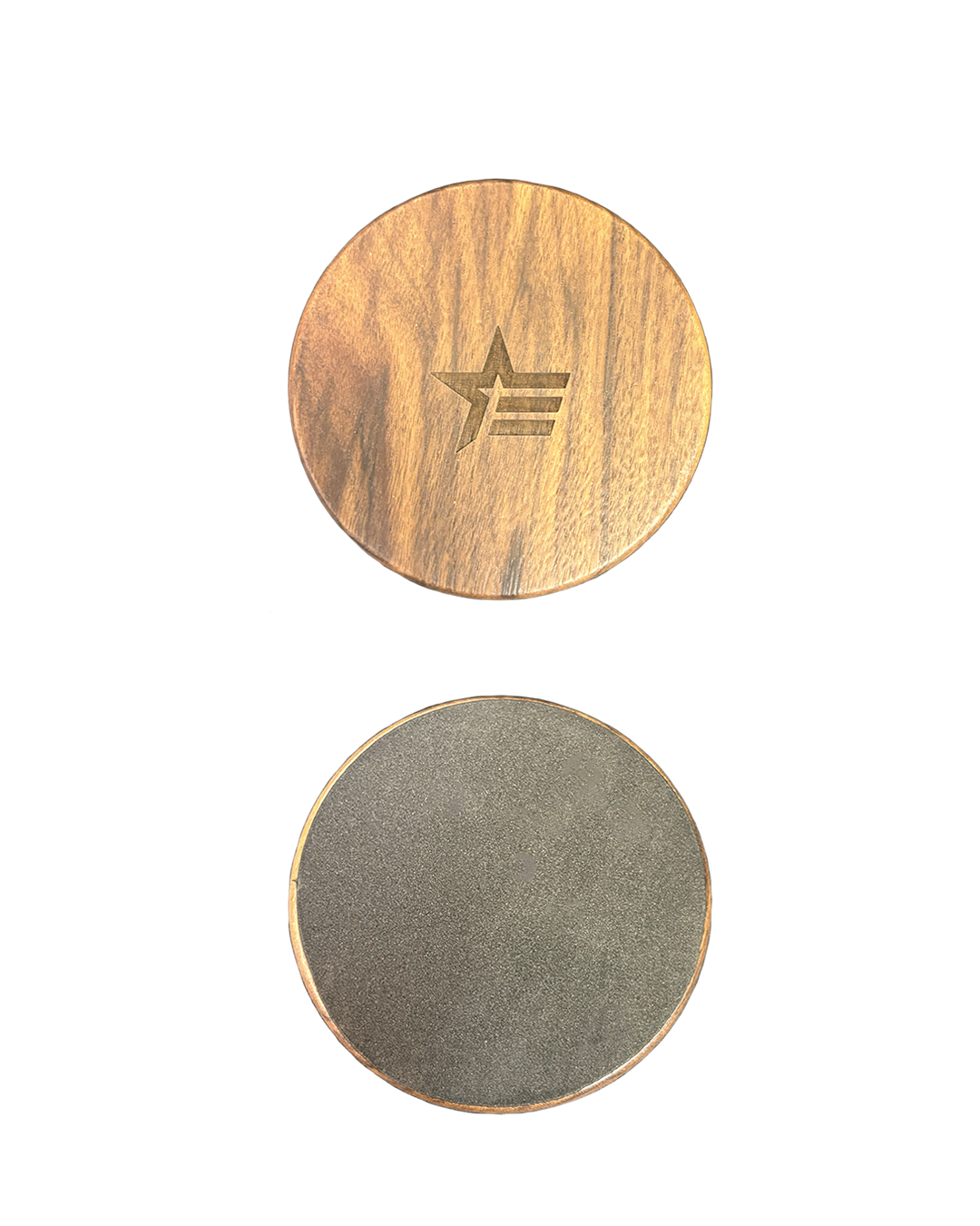 Walnut Coaster Set