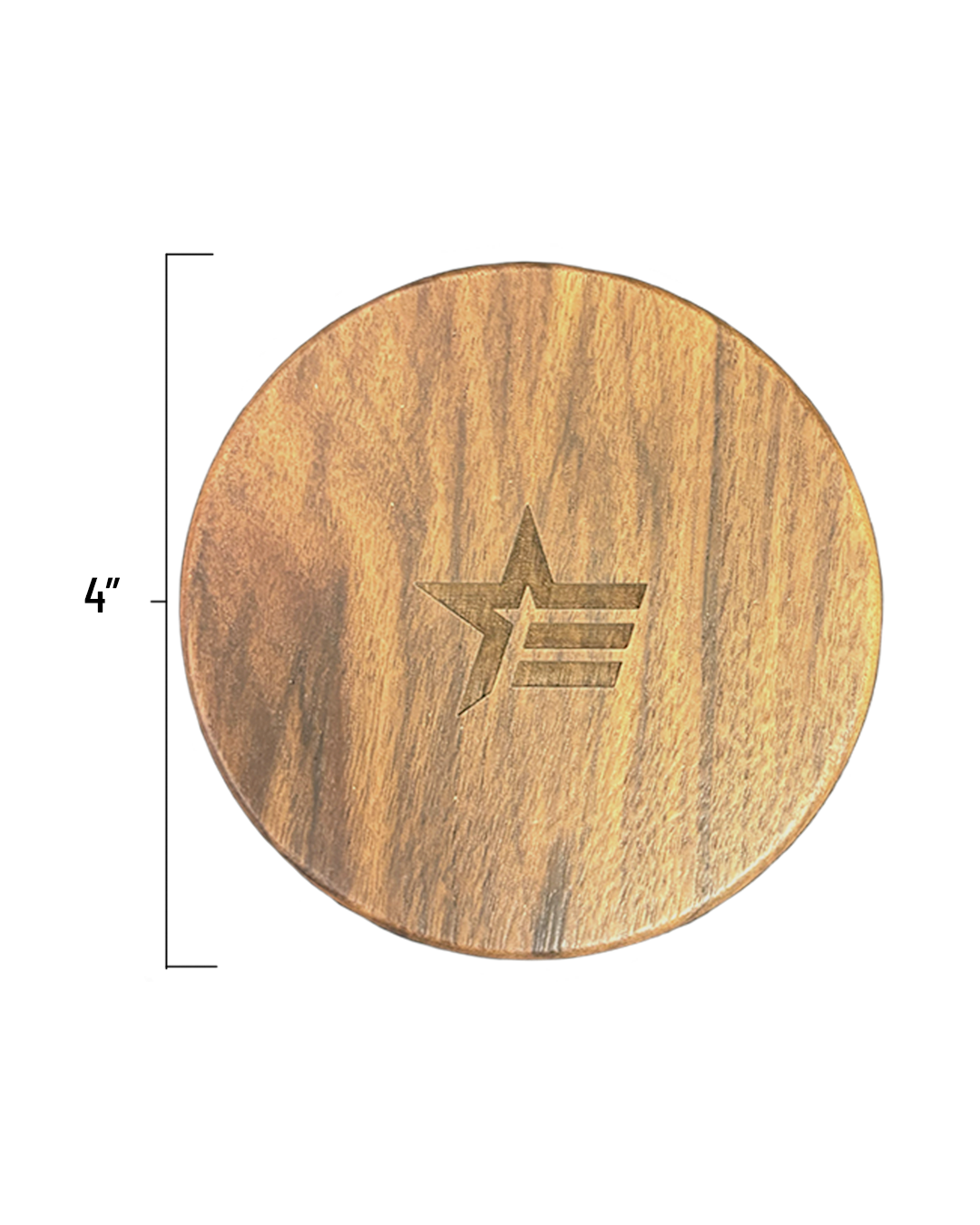 Walnut Coaster Set
