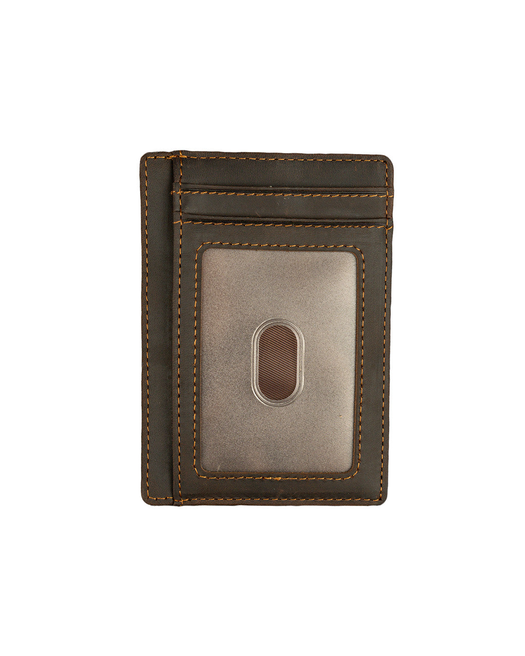 Dark Walnut Leather Wallet