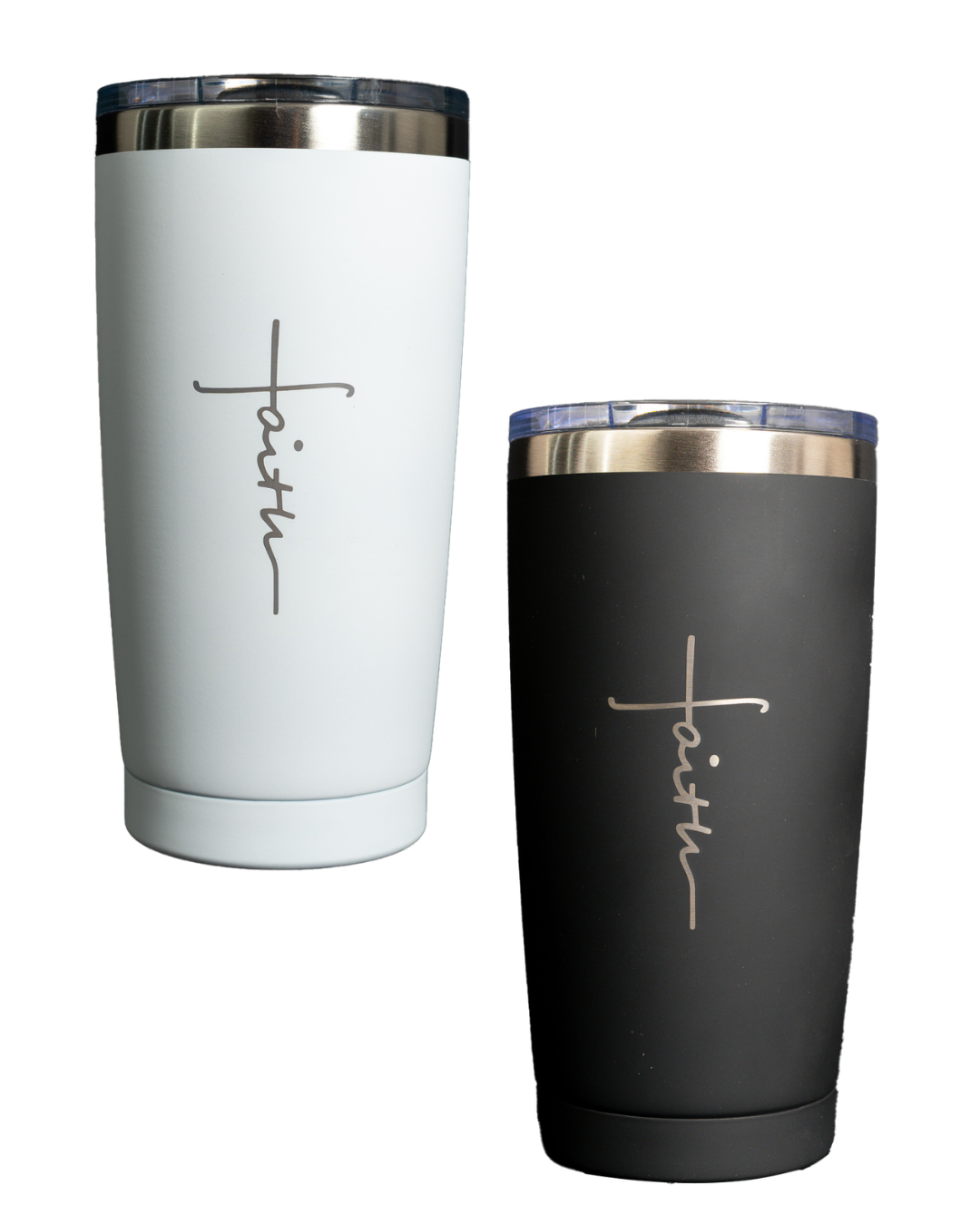 20 OZ Soft Matte Faith Tumbler
