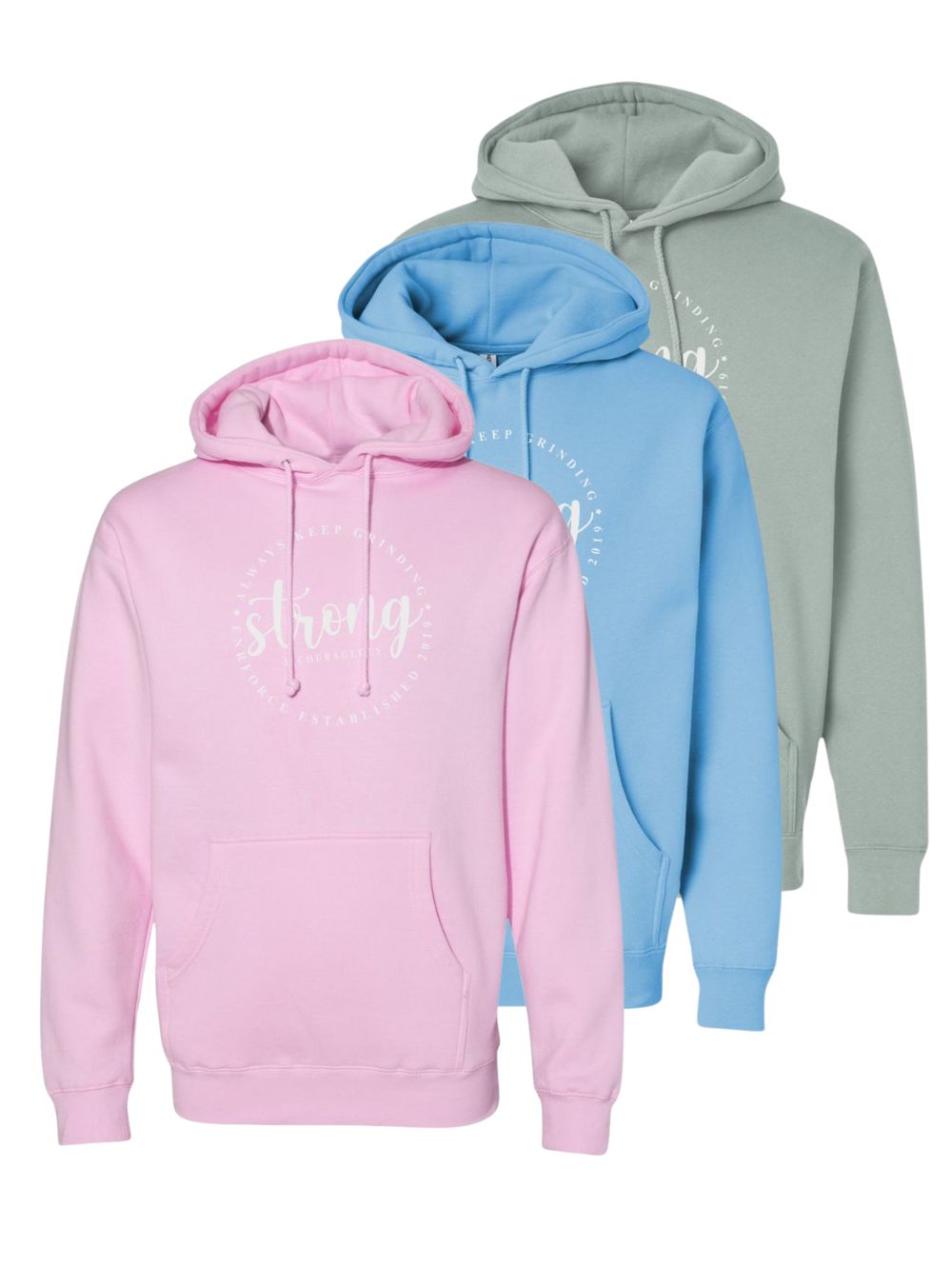 Ladies Strong & Courageous Hoodie