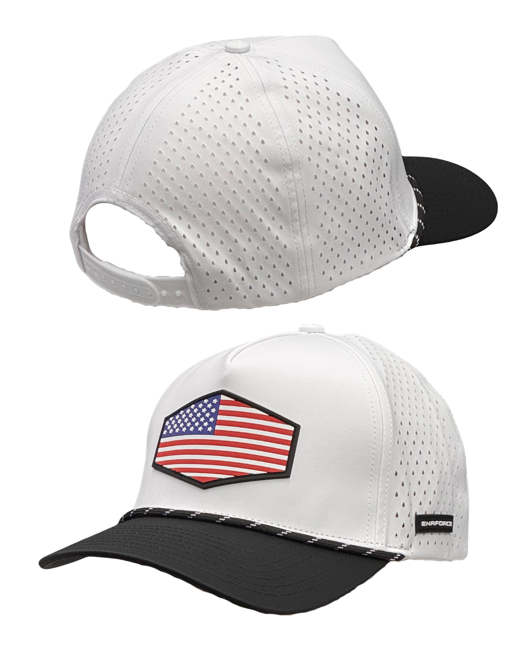 Merica Snapback - White