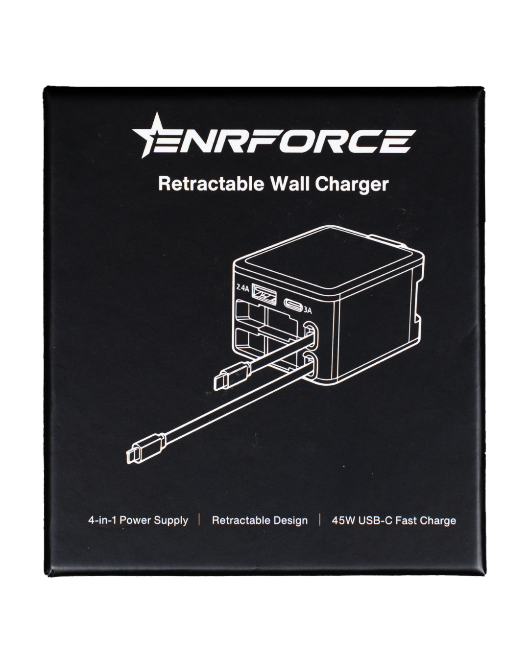 Retractable Fast Wall Charger