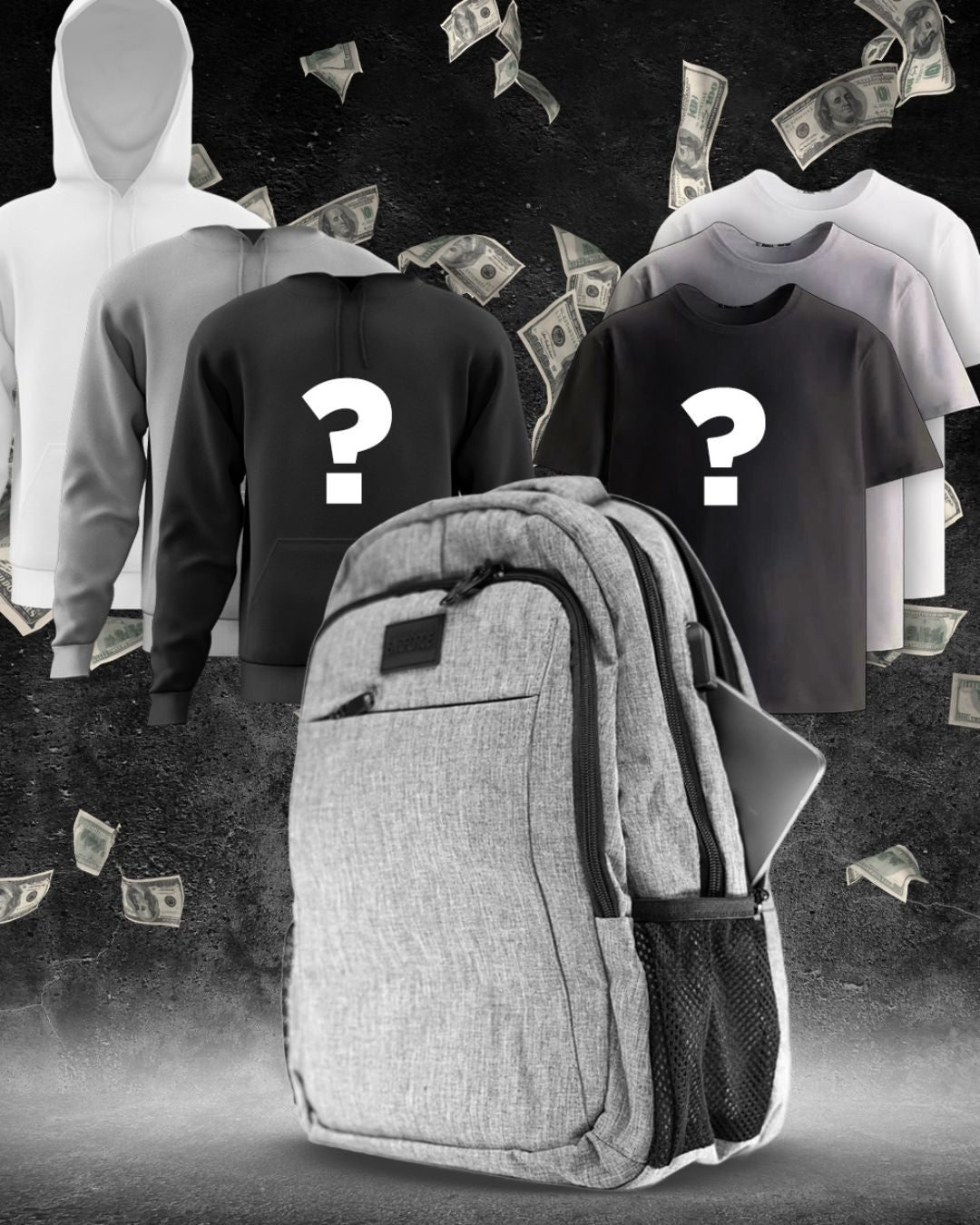 Mystery Cash Loaded Backpack