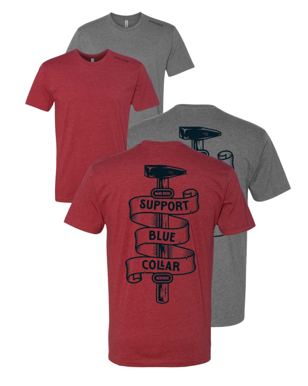 Support Blue Collar Tee