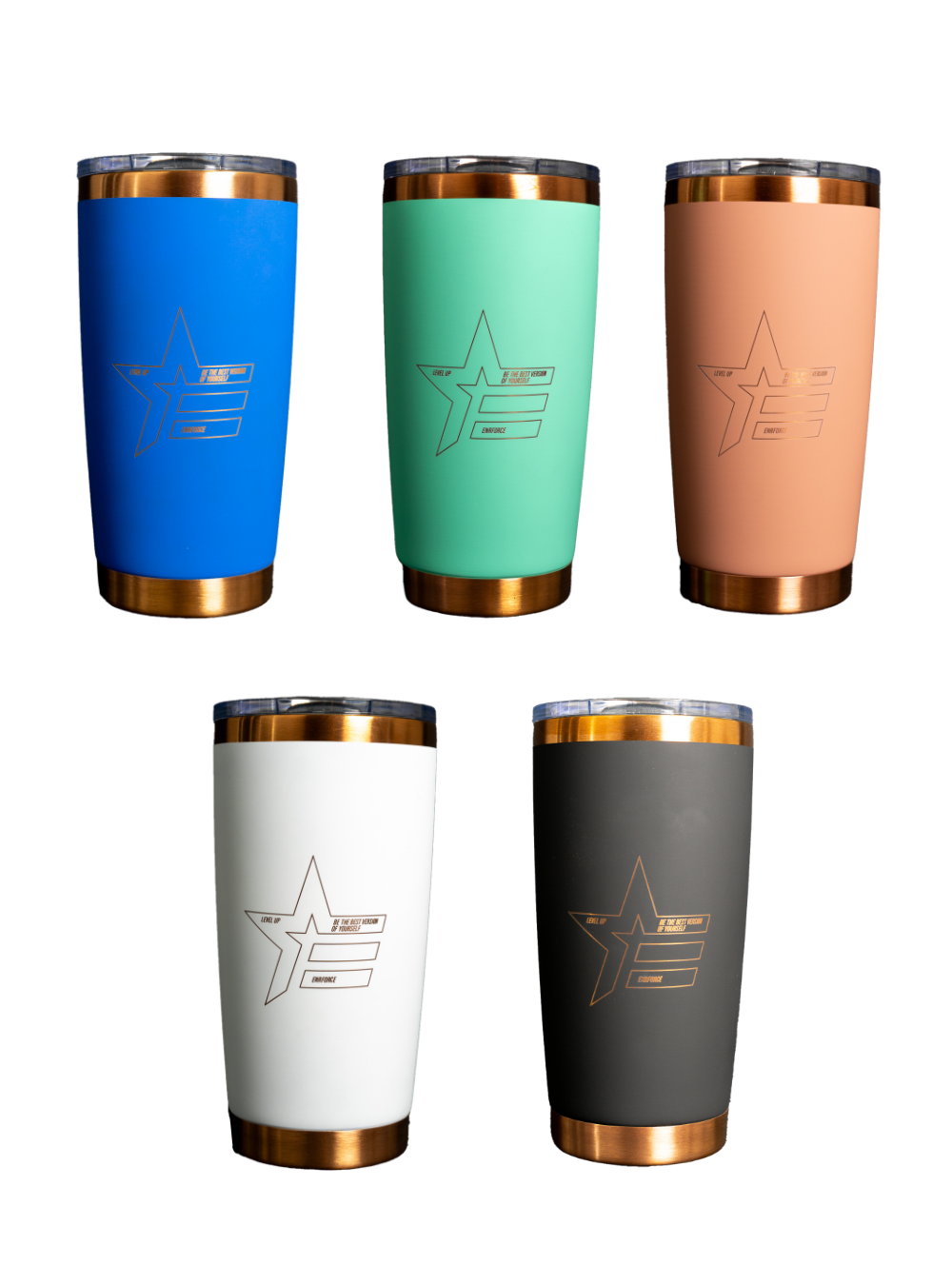 20 OZ Copper Soft Matte Tumbler