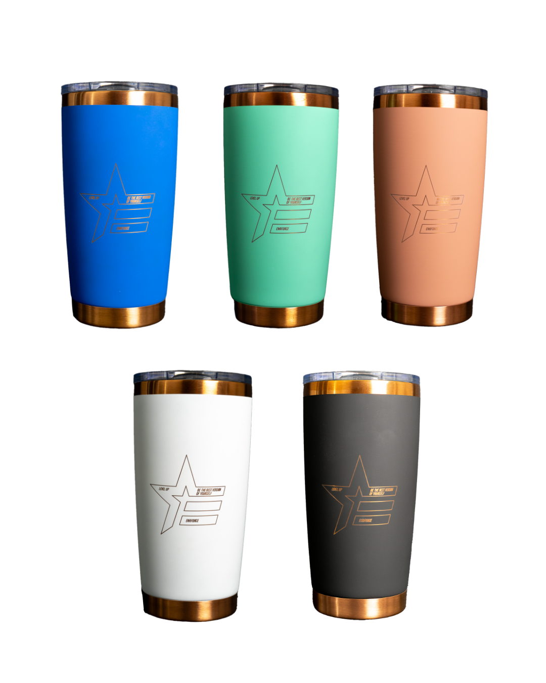 20 OZ Copper Soft Matte Tumbler