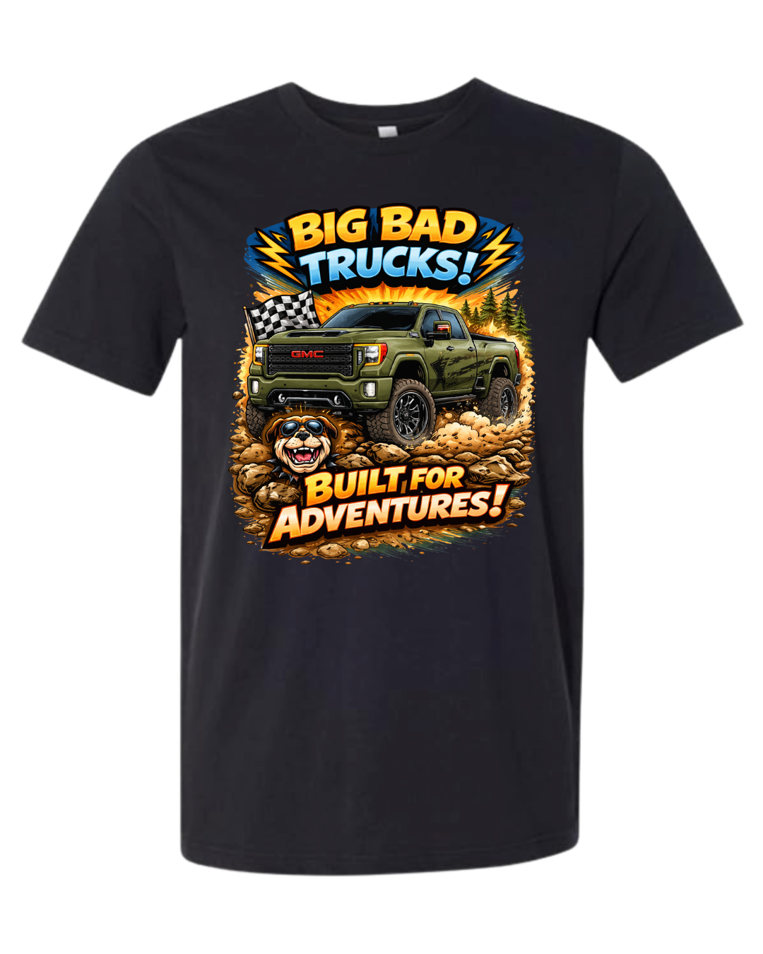 Youth Tee - Big Bad Trucks