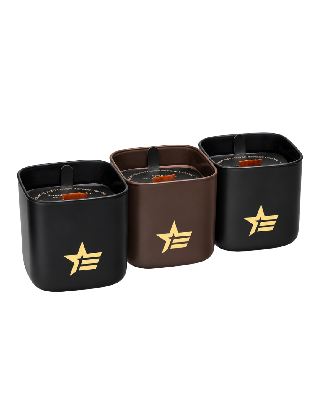 Premium Three-Pack Candle Set