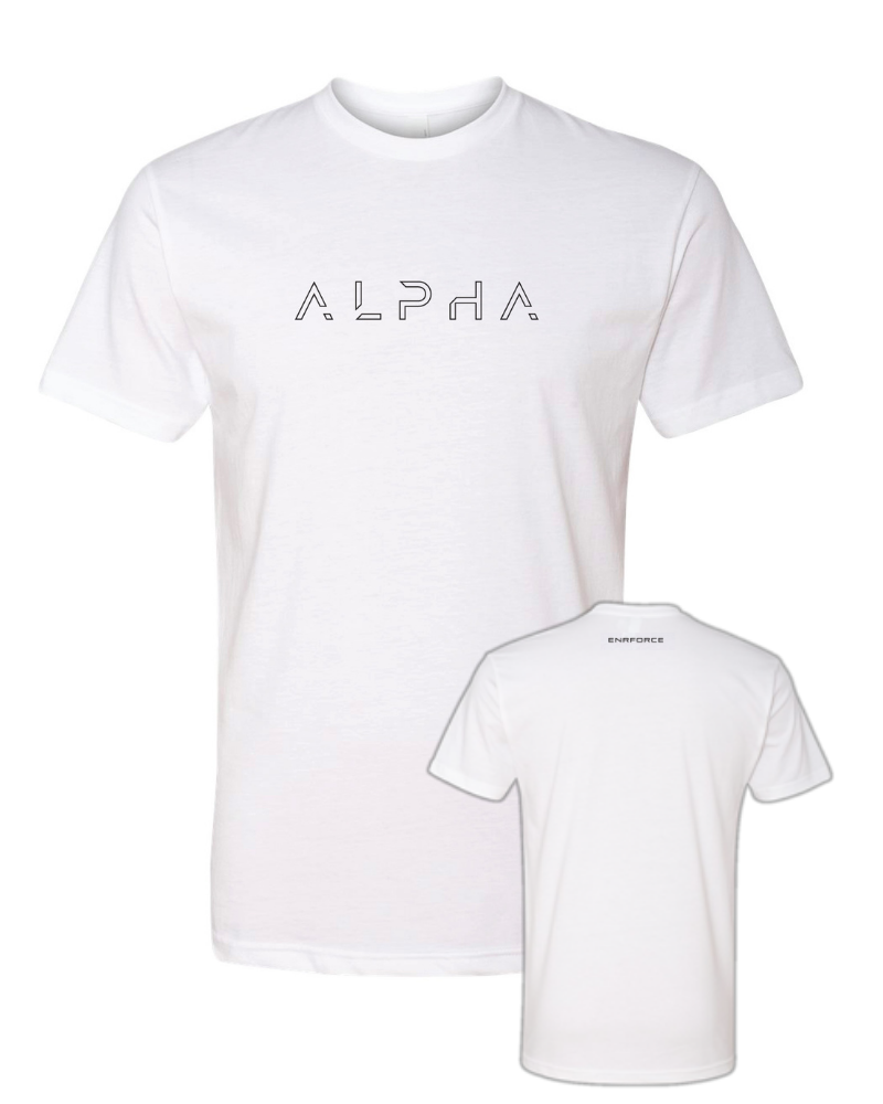 White Alpha - Tee (4948307771474)