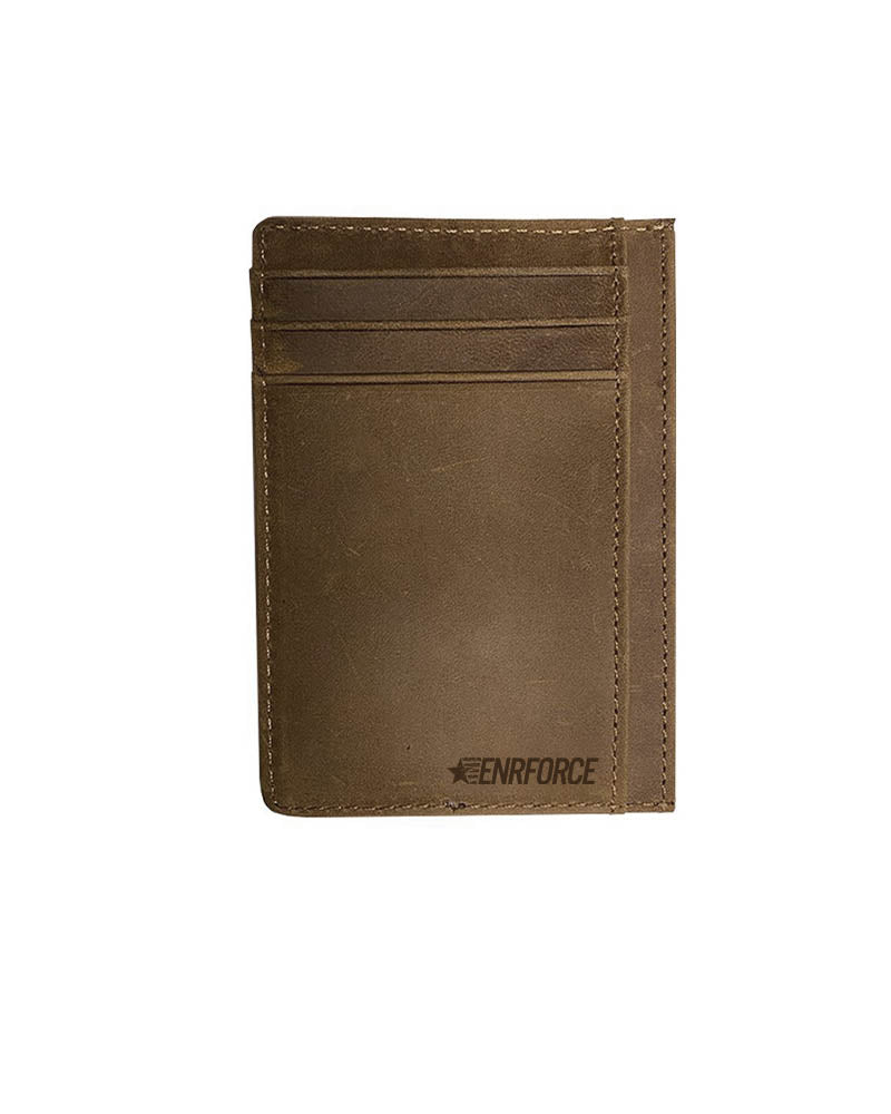 Walnut Leather Wallet
